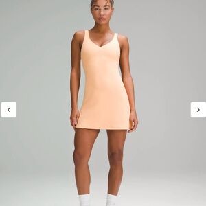 Lululemon Align Dress Sz 4 Peach Bellini NWT